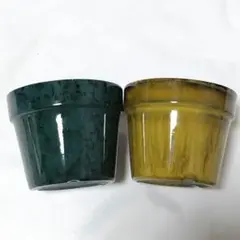 フェリシモ　陶器　プランター　2個セットのサムネイル