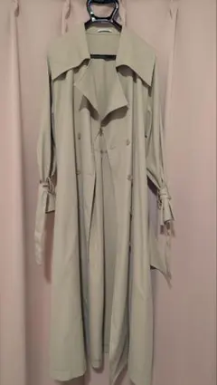 トレンチコート ベージュ スプリングカラー