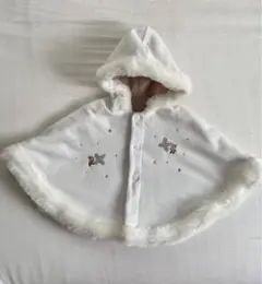 ファミリア リバーシブルケープ ポンチョ