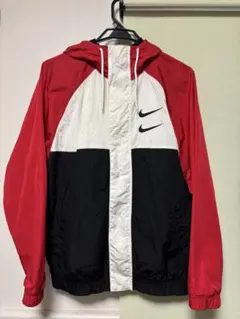 【値下げOK】NIKE SWOOSH HOODIE ナイロン ジャケット L