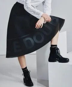 ダブスタ エッセンシャル メッシュフレアダンボールスカート ボンディングスカートのサムネイル