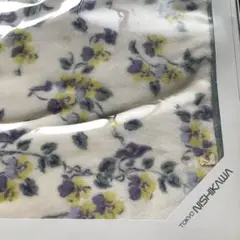 東京西川　WEDGWOOD Home 花柄ブランケット 150×210cm