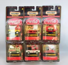 マッチボックス ミニカー コカ・コーラコレクション 6個セット 箱入り