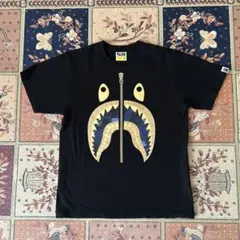 BAPE KIDS シャーク Tシャツ ブルーカモ 160 - メルカリ