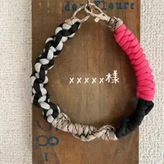 xxxxx様オーダー　ストラップ　ハンドストラップ　パラコード　スマホストラップ