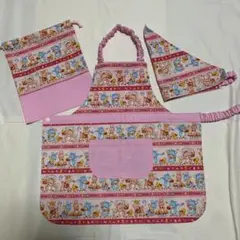キッズエプロン3点セット　110
