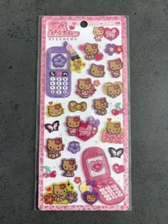 平成はっぴーフォン　ハローキティ　シール