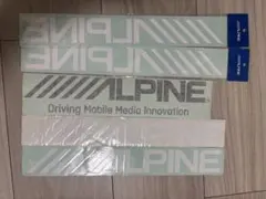 ALPINE ロゴステッカー 5枚セット