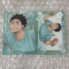 ハイキュー アニメイト 体力測定 トレーディングクリアカード