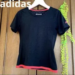 アディダス　adidas レディースTシャツ　半袖　速乾性　ランニングウエア S