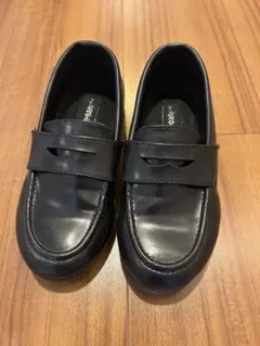 ブラックローファー フォーマルシューズ