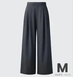 UNIQLO C 感動タックワイドパンツ 丈標準 M