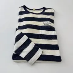 ラディアルボーダーポケットロンtシャツのサムネイル