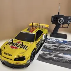 野村圭市ライツ仕様スカイラインR34GTR 1/10 野村圭市D1仕様スカイラインR34GTR 1/10 - メルカリ