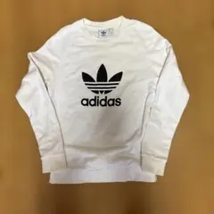 adidas ホワイト トレーナー Sサイズ