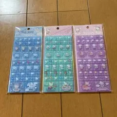 国内購入　正規品　ハローキティ タイルシール 3点セット