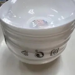 ヤマザキ春のパンまつり　白いお皿６枚　2025年白いデリシャスボウル