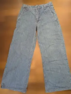 ★ケイスリー★ワイドレッグデニムパンツ ライトブルー