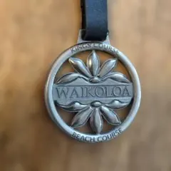 WAIKOLOA キーホルダー メタル シルバー