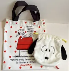【未使用】PEANUTS SNOOPY スヌーピー　バッグ　巾着
