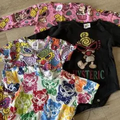 ヒステリックミニ　ヒスミニ　ベビーロンパース　セット