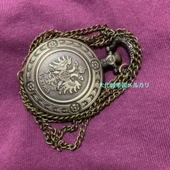 レア　特価　作動品　オーストリア軍将校用懐中時計銅製貴族 軍官一万円の品　未使用のサムネイル