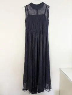 パーティードレス ロング Mサイズ 袖なし