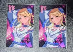 シャニマス　和泉愛依　螺旋　開催記念　アクリルカード　2枚セット