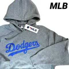 新品　MLB ロサンゼルス・ドジャース　パーカー　スウェット　裏起毛　Lサイズ