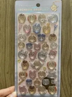 （正規品）ちいかわ みんなポーズ ボンボンドロップシールのサムネイル