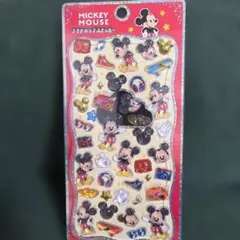 ミッキーマウス　プチドロップステッカー　ディズニー　正規品