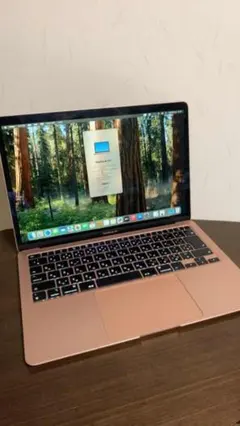 Apple MacBook Air Gold 本体 Nums付 - メルカリ