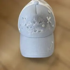 ポンポネット　キッズ キャップ ライトブルー メッシュのサムネイル