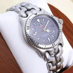 稼働 TAG HEUER 腕時計 プロフェッショナル シルバー デイト 3529のサムネイル