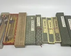 東京老舗高級油煙墨 約15gx10本 木箱入り 超得！上級者書画 - メルカリ
