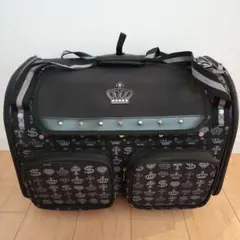 ペットパラダイス　4輪ペット用キャリーバッグ キャリーカート 王冠柄のサムネイル