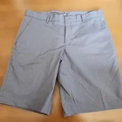ナイキ、ゴルフ半ズボン、縦縞、37inch