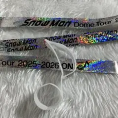 SnowMan ON 銀テ 音符 落下物 Dome Tour