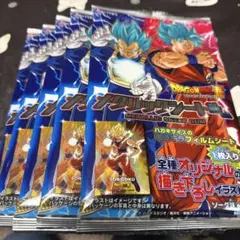 ドラゴンボール超メタリックシート5セット
