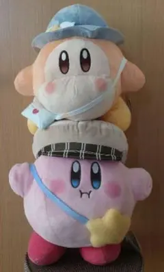 カービィ・サニーデイBIGぬいぐるみ たのしいおでかけ カービィワドルディ 2種