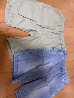 UNIQLO 140サイズ 半ズボン 2点セット