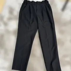 黒パンツ　ウエストゴム　綺麗め　LLサイズ