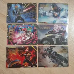 スクラッチカードダス　仮面ライダーシリーズvol.2 高レアカードセット