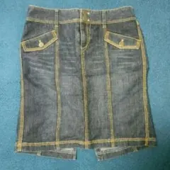 デニムスカート  バーバリー ブルーレーベル