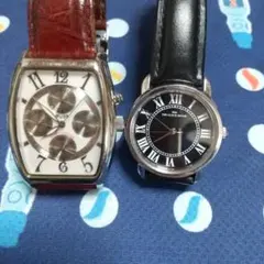 稼働中時計 2点