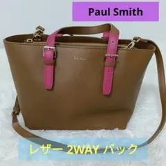 【美品】Paul Smith レザー 2WAY バックのサムネイル