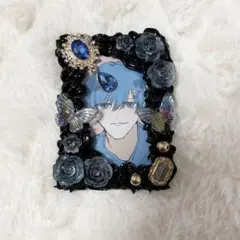 【159】 ホイップデコ トレカケース 青