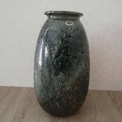 美品　信楽焼　花器　花瓶　フラワースタンド　稲穂のサムネイル