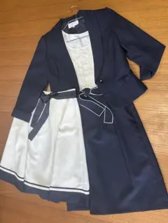 ネイビー ワンピーススーツ サイズ9