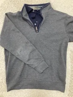 トップバリュ Lサイズ ハーフジップ スウェット